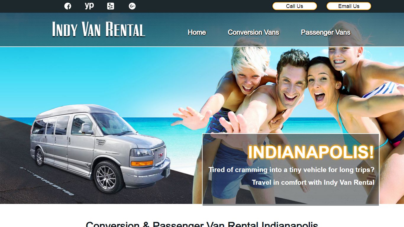 Indy Van Rental | Indianapolis Conversion & Passenger Van Rental